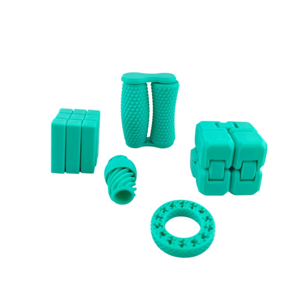 Timeqube 5-pieces Fidget Set