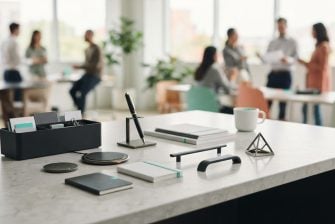 Custom Branded Office Hardware for Workplace Brand Consistency